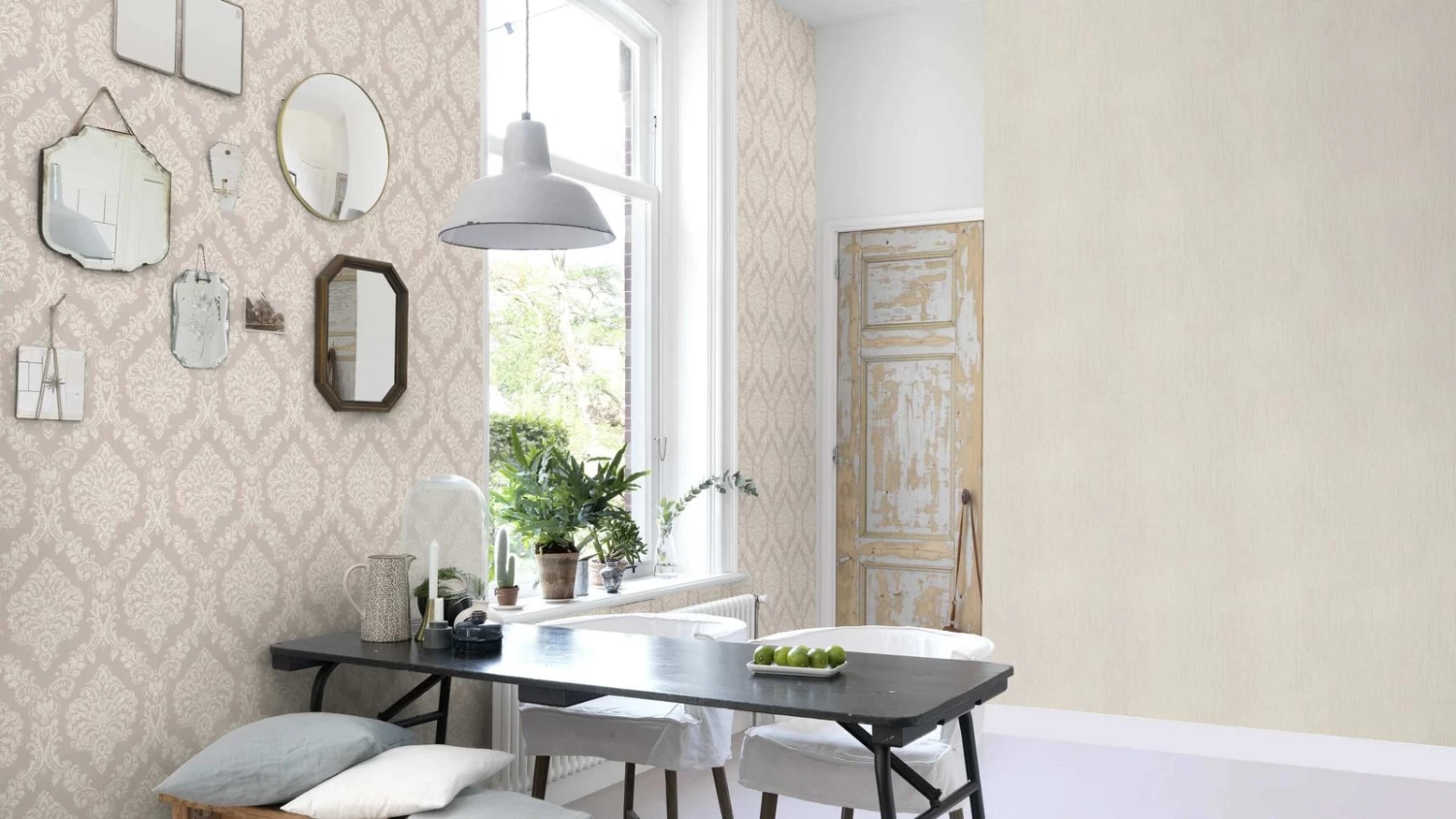 Tapete Vlies Rasch Opulent Ornamente Grau Weiß 421125 3 Tapete Vlies Rasch Opulent Ornamente Grau Weiß 421125 – Bild 3