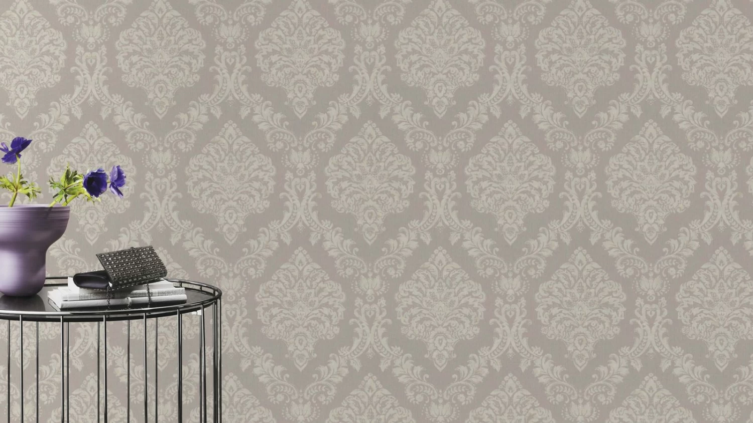 Tapete Vlies Rasch Opulent Ornamente Grau Weiß 421125 4 Tapete Vlies Rasch Opulent Ornamente Grau Weiß 421125 – Bild 4