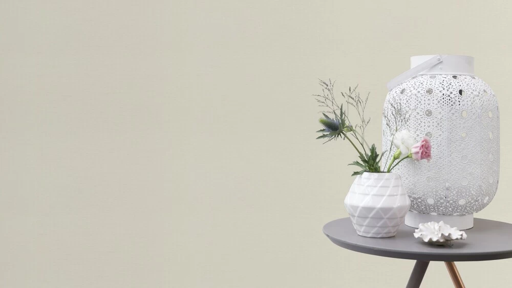 Tapete Vlies Rasch Uni Leinen Weiß 531404 3 Tapete Vlies Rasch Uni Leinen Weiß 531404 – Bild 3