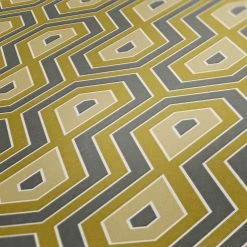 Tapete Vlies Retro Grafisch Gelb Grau Weiß 37707-4 -Berühmt Tapeten Geschäft Tapete Vlies Retro Grafisch gelb grau weiss 37707 4 63208371 1