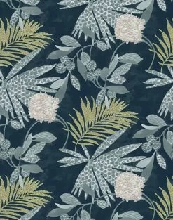 Tapete Vlies SCHÖNER Wohnen Grau Rosa Botanik 31861