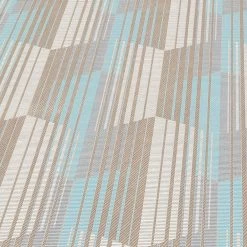 Tapete Vlies Streifen Grafik Braun Türkis Beige 10247-18