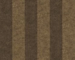 Tapete Vlies Streifen Braun Grün AS Creation Versace 96217-1