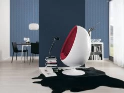 Tapete Vlies Struktur Uni Dunkelblau Livingwalls 3565-36 -Berühmt Tapeten Geschäft Tapete Vlies Struktur Uni dunkelblau livingwalls 2