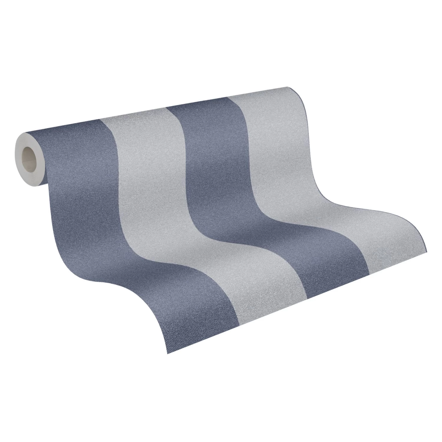 A.S. Creation Tapete Vlies Dunkelgrau Streifen 37554-5 | 375545 2 A.S. Creation Tapete Vlies Dunkelgrau Streifen 37554-5 | 375545 – Bild 2