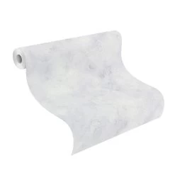 Tapete Vlies Meliert Einfarbig Hellgrau Finca 417111