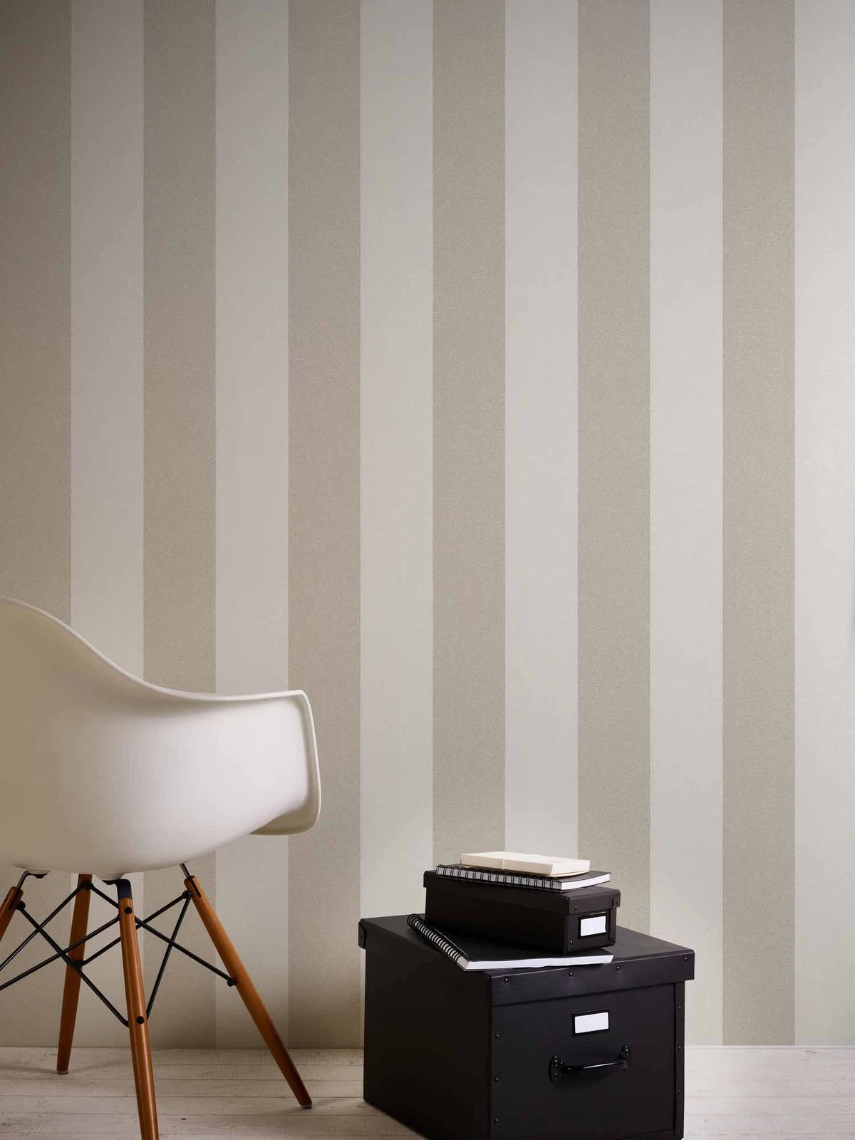 A.S. Creation Tapete Vlies Weiß Beige Streifen 37554-3 | 375543 3 A.S. Creation Tapete Vlies Weiß Beige Streifen 37554-3 | 375543 – Bild 3