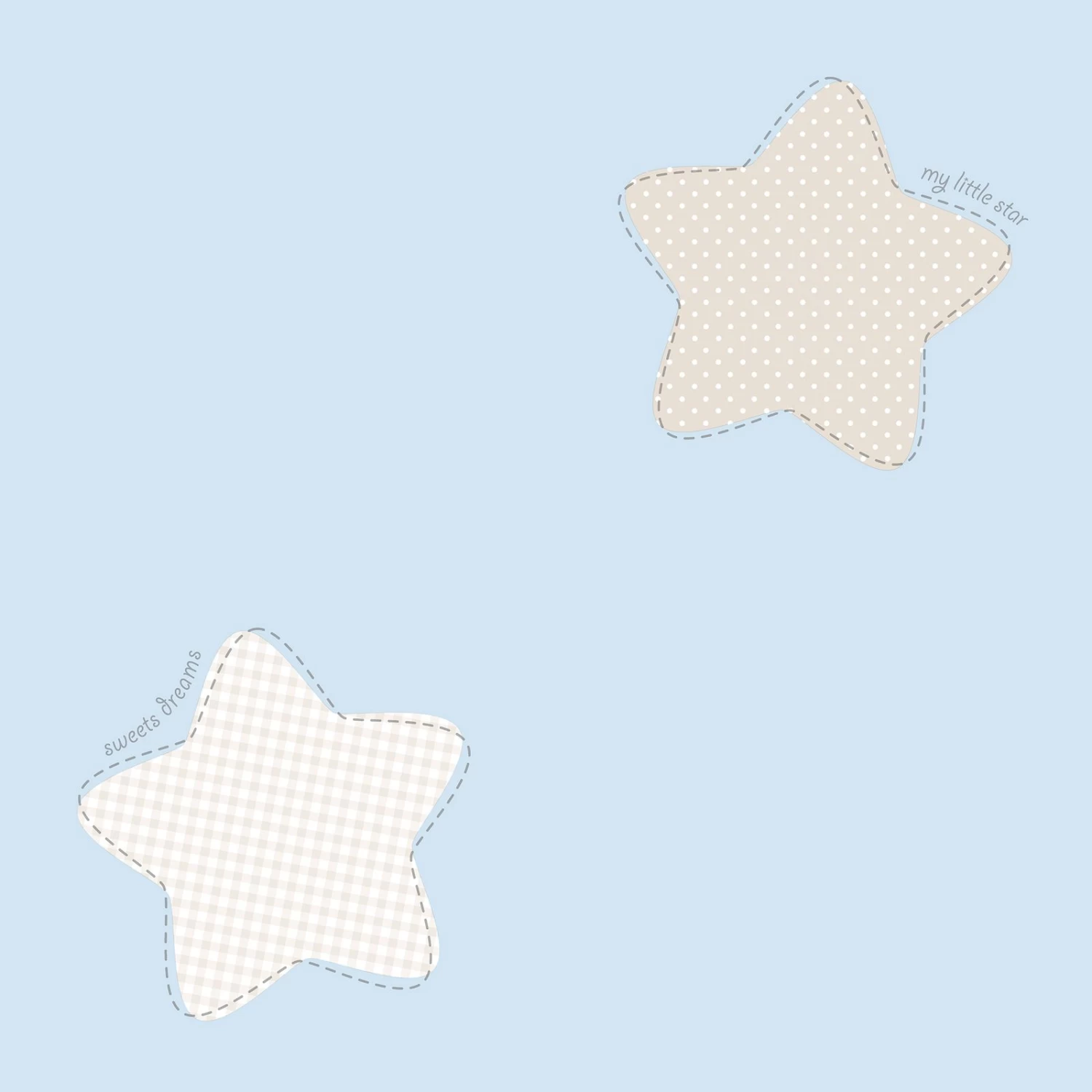 Kindertapete Papier Sterne Groß Blau Weiß Grau 202241 1 Kindertapete Papier Sterne Groß Blau Weiß Grau 202241