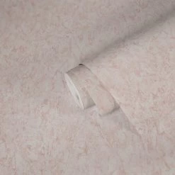 A.S. Creation Tapete Vlies Einfarbig Struktur Rosa 38701-5