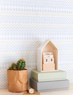 Tapete Tomoko Hellgrau