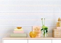 Tapete Tomoko Hellgrau -Berühmt Tapeten Geschäft Tomoko C 389111 2880x1440