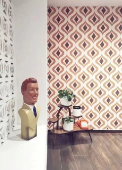 Tapete Triton Orange -Berühmt Tapeten Geschäft Triton K 430001 2880x1440