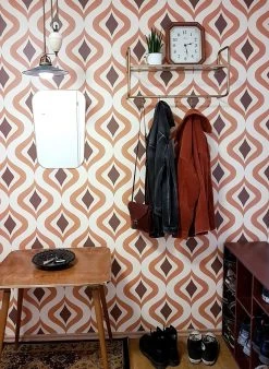 Tapete Triton Orange -Berühmt Tapeten Geschäft Triton W 430001 2880x1440