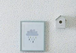 Tapete Uncountable Dots Minttürkis