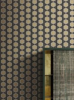 Tapete Uroko Schwarz