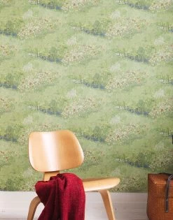 Tapete VanGogh Garden Blassgrün -Berühmt Tapeten Geschäft VanGogh Garden A 450431 2880x1440