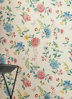 Tapete Vanity Cremeweiss