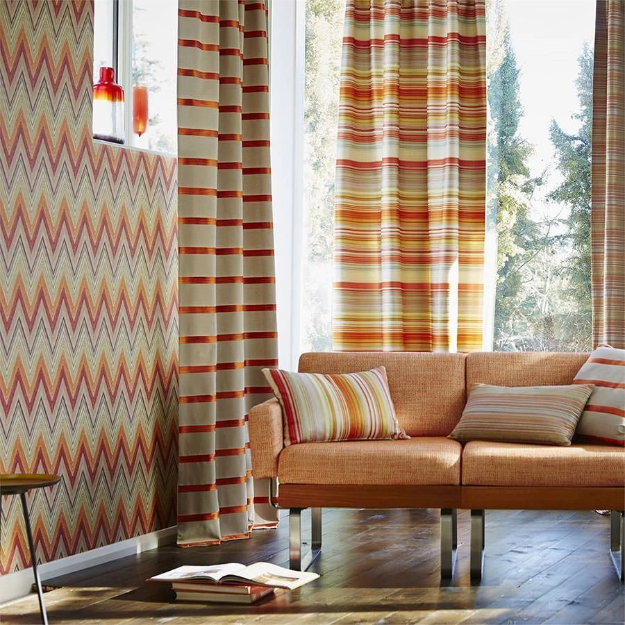 Tapete Vasuki Orange 2 Tapete Vasuki Orange – Bild 2