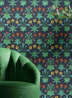 Tapete Vatea Blauviolett