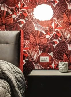 Tapete Venaria Korallenrot -Berühmt Tapeten Geschäft Venaria K 625061 2880x1440