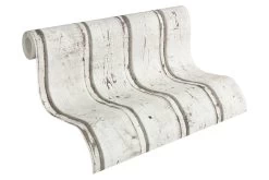 Vlies Tapete Holzoptik Holzbrett Weiß Lutèce 95370-1