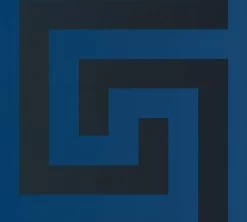 Versace Vliestapete 38609-3 Grafik Muster Blau Schwarz