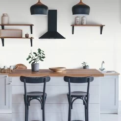 Vliestapete Elle Strukturiert Uni Weiß 10335-01