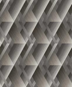 Design Grafik Tapete GranDeco WL2601 Beige Grau