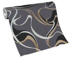 Vliestapete Schnörkel Erismann 10105-15 Grau Gold Silber 8 Vliestapete Schnörkel Erismann 10105-15 Grau Gold Silber -Berühmt Tapeten Geschäft Vliestapete Schnoerkel Erismann grau creme schwarz gold 63213833 2