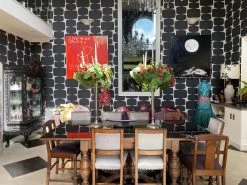 Tapete Waris Schwarz -Berühmt Tapeten Geschäft Waris A 462145 2880x1440