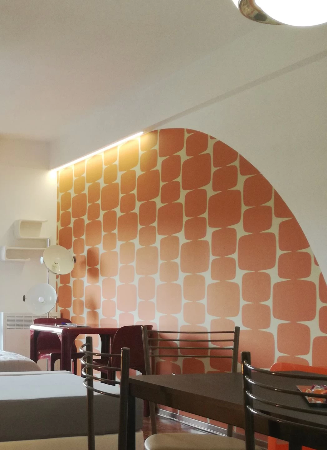 Tapete Waris Orange 3 Tapete Waris Orange – Bild 3