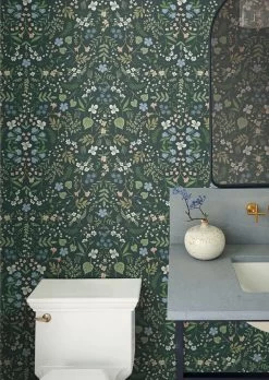 Tapete Wildwood Tannengrün -Berühmt Tapeten Geschäft Wildwood B 790141 2880x1440