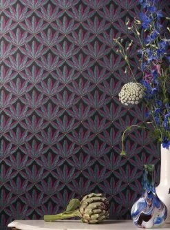 Tapete Zardozi Violett