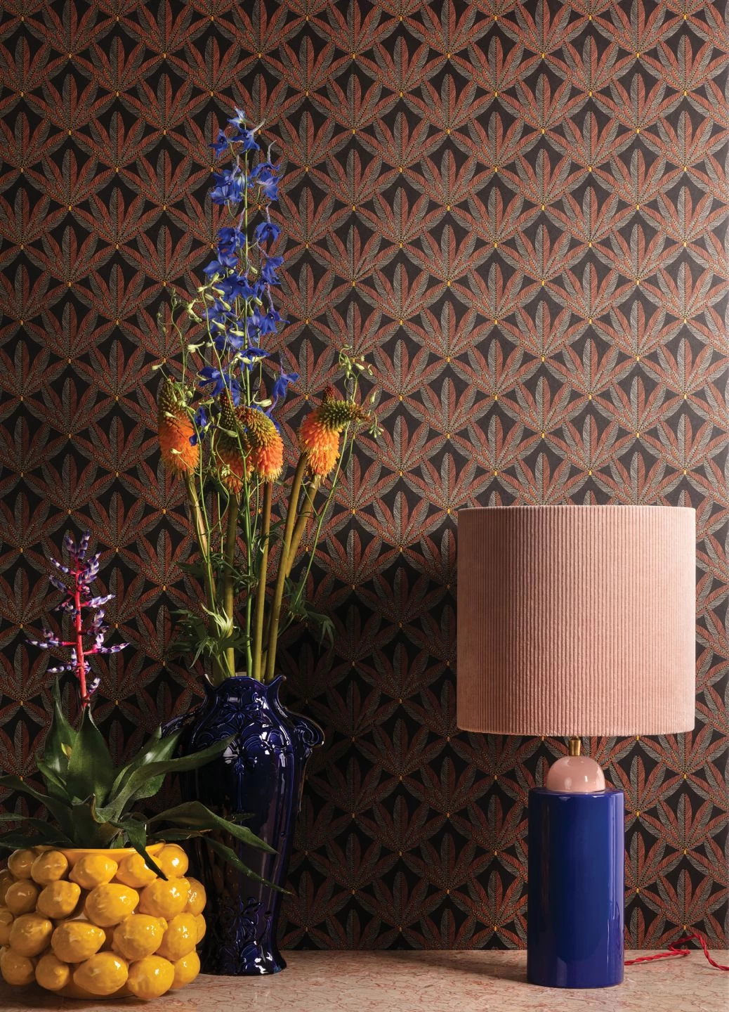 Tapete Zardozi Kupferbraun 4 Tapete Zardozi Kupferbraun – Bild 4