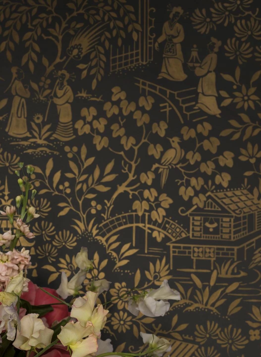 Tapete Zen Garden Basaltgrau 1 Tapete Zen Garden Basaltgrau