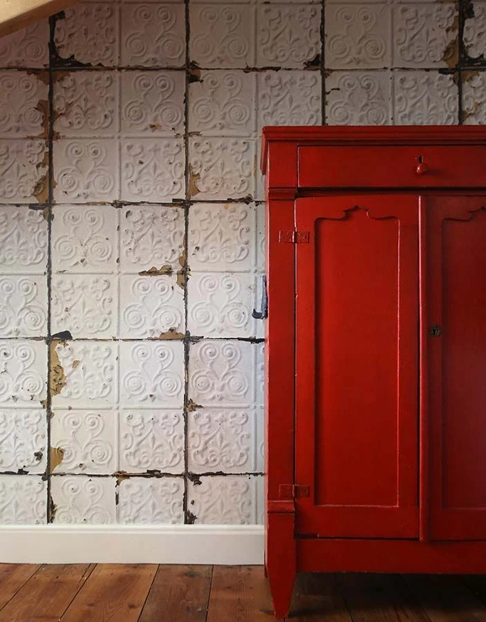 Tapete Brooklyn Tins 02 Weiss 1 Tapete Brooklyn Tins 02 Weiss