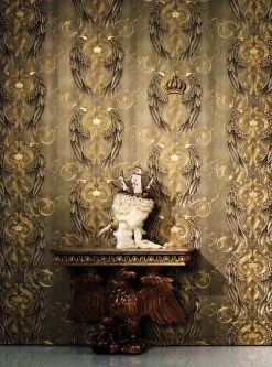 Tapete Morrigan Gold -Berühmt Tapeten Geschäft morrigan 863051 a 2880x1440