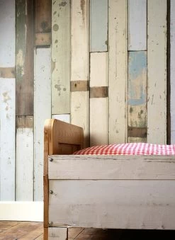 Tapete Scrapwood 03 Hellblau -Berühmt Tapeten Geschäft scrapwood03 270113 b 2880x1440